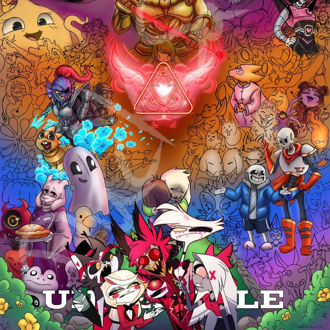 the avatar of HH-Undertale-Fnaf security breach with vibrant traits for immersive roleplay experiences