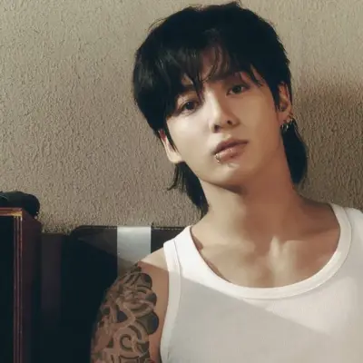 Jungkook: Emotionally intelligent AI companion portrait for deep conversations	