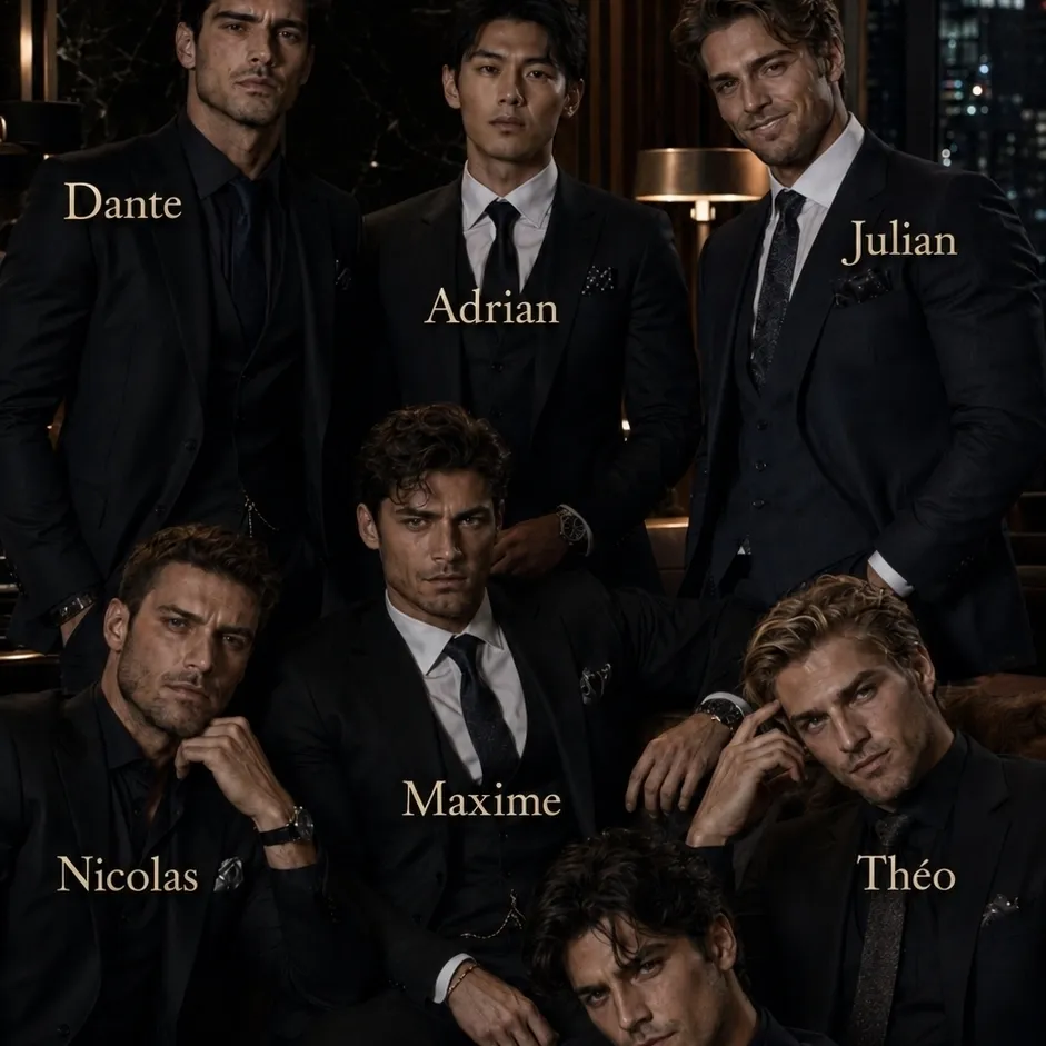 AI character Your Seven Heir Husbands's avatar for roleplay and 1v1 chat services