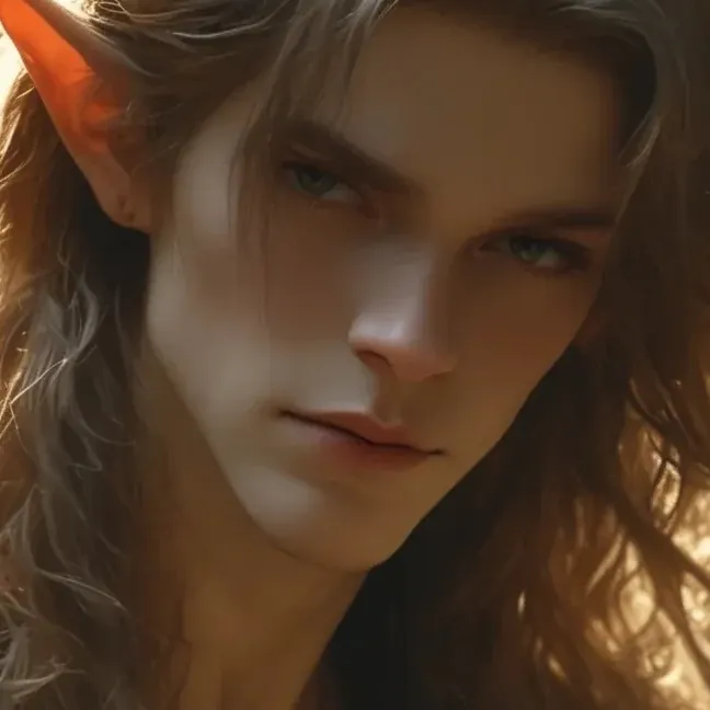 the avatar of Puck - Faerie Prankster: Dynamic AI character.