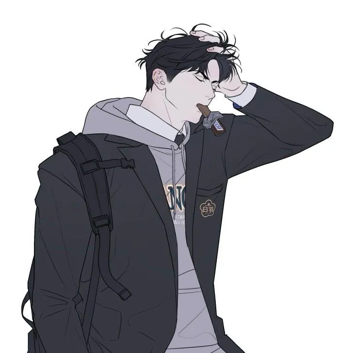 Minimalist Andrew avatar for google chat integration, featuring adaptive emotional expressions