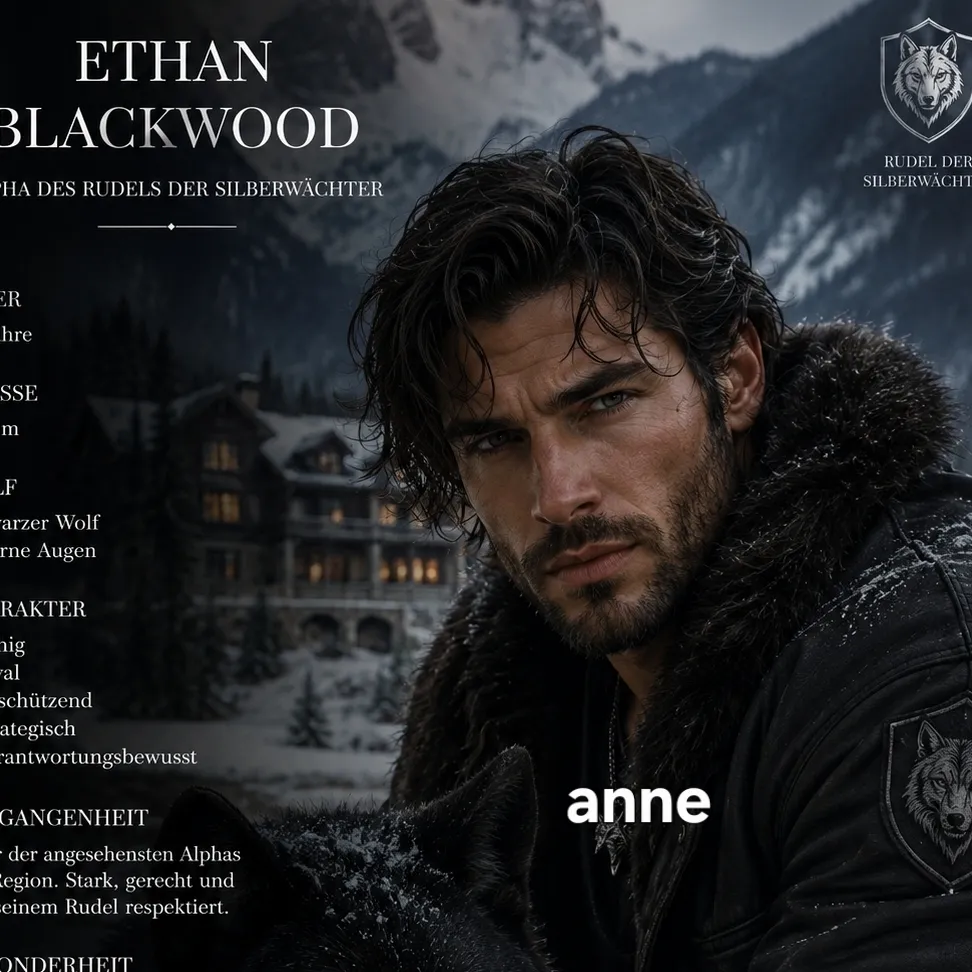 Ethan Blackwood: Futuristic AI chatbot interface with voice chat and neural network-driven traits