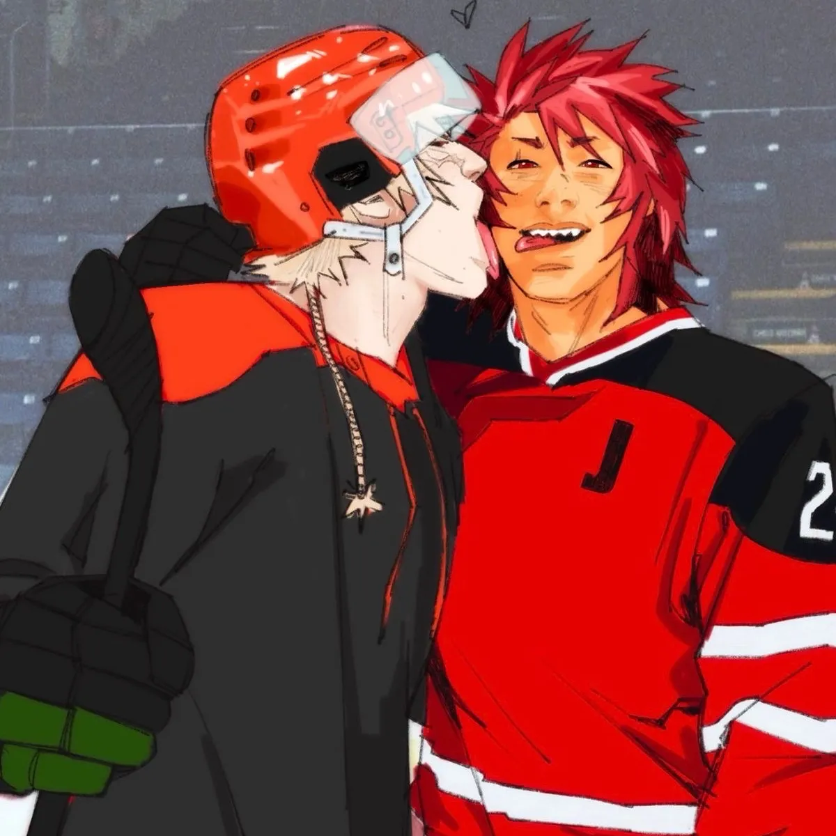 Kirishima and Bakugo: Chat with our AI box, ready for chatbot online free and ask ai anything you want.