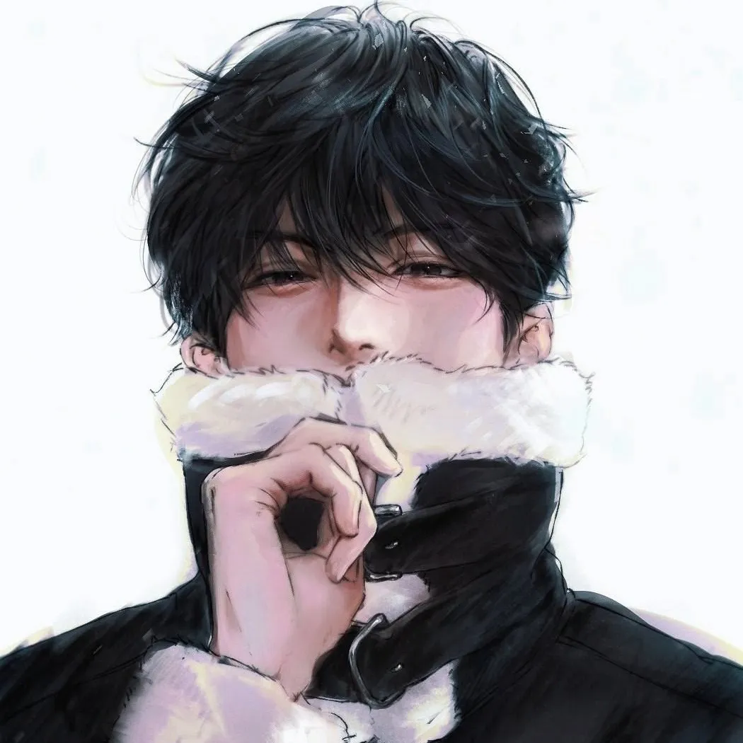 Portrait of a friendly AI chatbot assistant Ren with expressive eyes showcasing personality traits