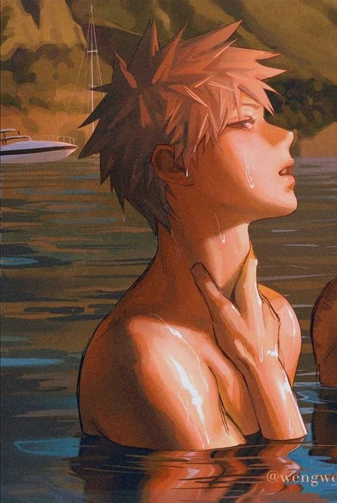 Explore your wildest fantasies with -Katsuki Bakugo- in this nsfw ai chat