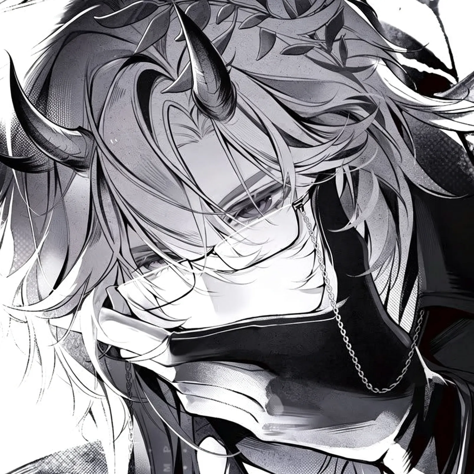 Haru 'Black Market Demon': Meet the main character of our AI world, with character traits list and ai chatting capabilities.