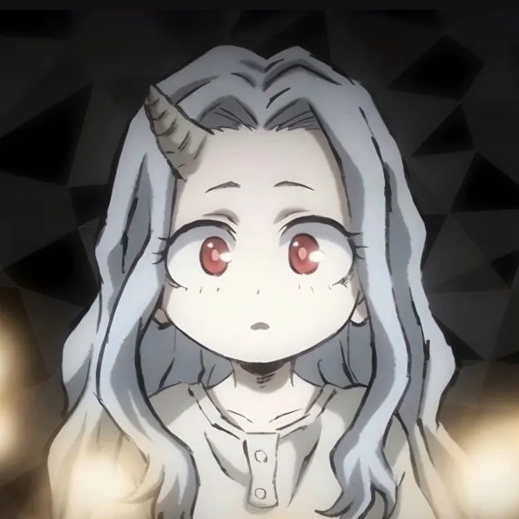 Avatar IA de Mha — grande sœur d'Eri, méchante avec un style d'art vectoriel dynamique, incarnant des capacités de chat IA conviviales