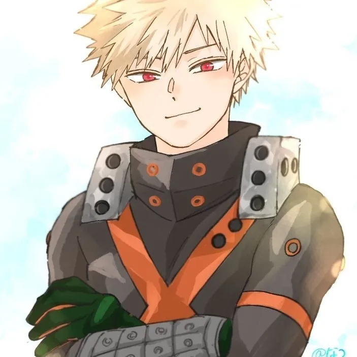 MHA - Bakugo: Futuristic AI chatbot interface with voice chat and neural network-driven traits