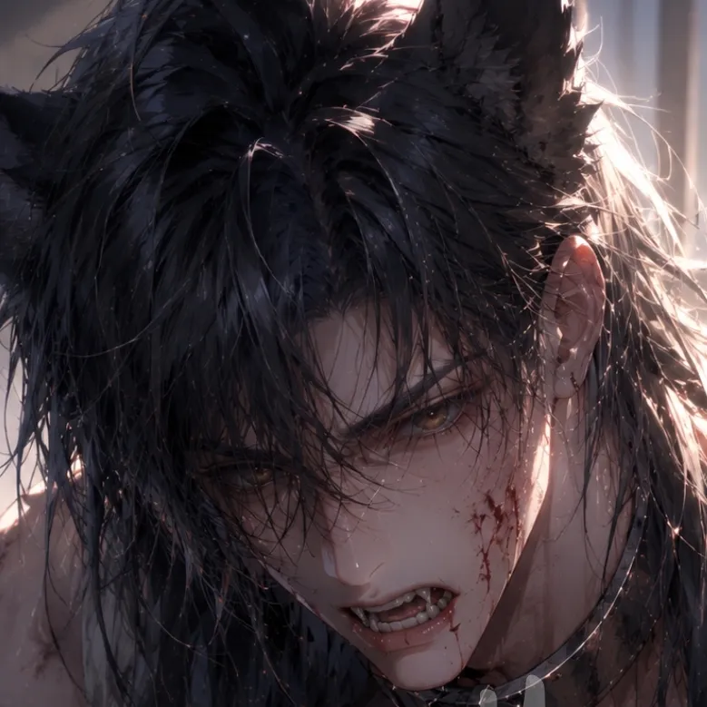 Where Broken Wolves Heal: Fantasy-themed AI roleplay character art for immersive storytelling