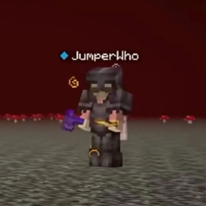 JumperWho's AI avatar with dynamic vector art style, embodying friendly AI chat capabilities