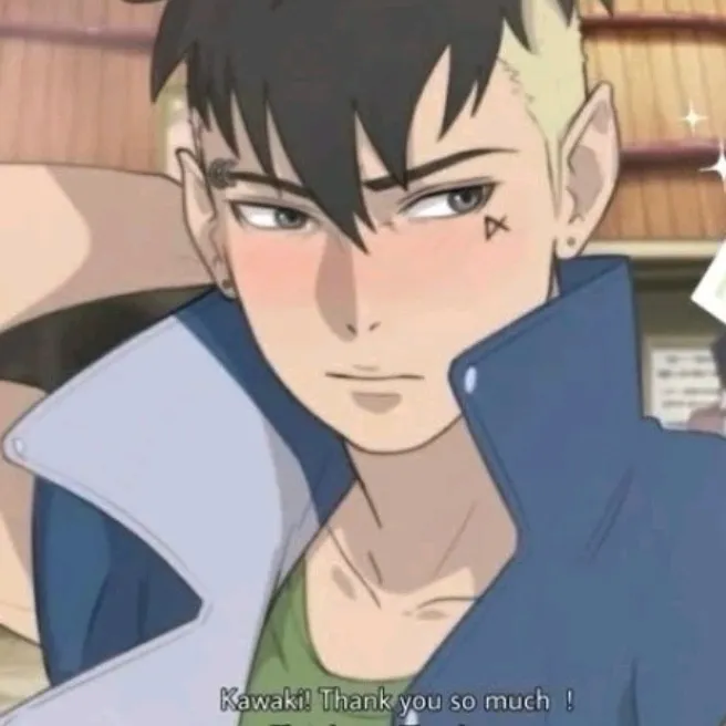 the avatar of Kawaki who supports unlimited chat online services