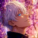 the avatar of Satoru Gojo: Dynamic AI character.