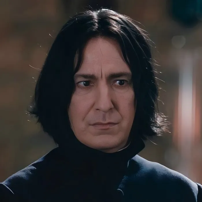 the avatar of character Severus Snape with emotional intelligence capabilities
