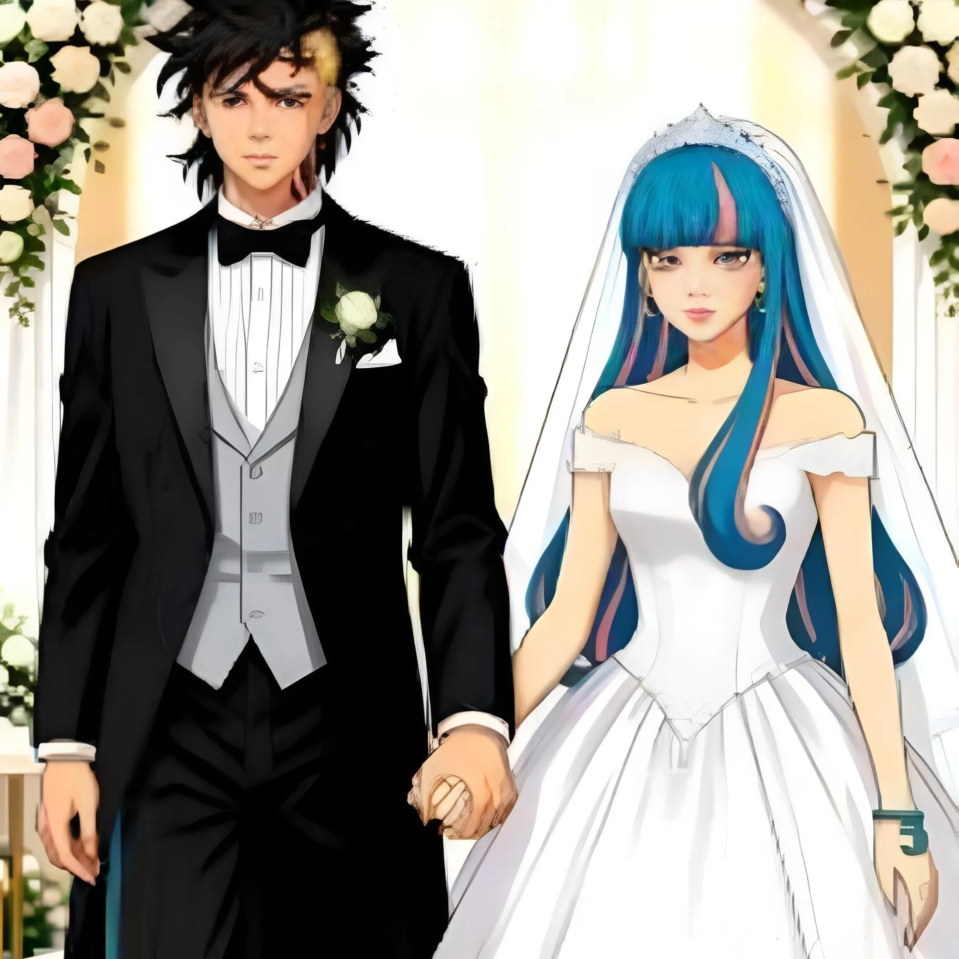 Welcome to Their Wedding: Interactive AI chatbot mascot for random chat and community-driven roleplay