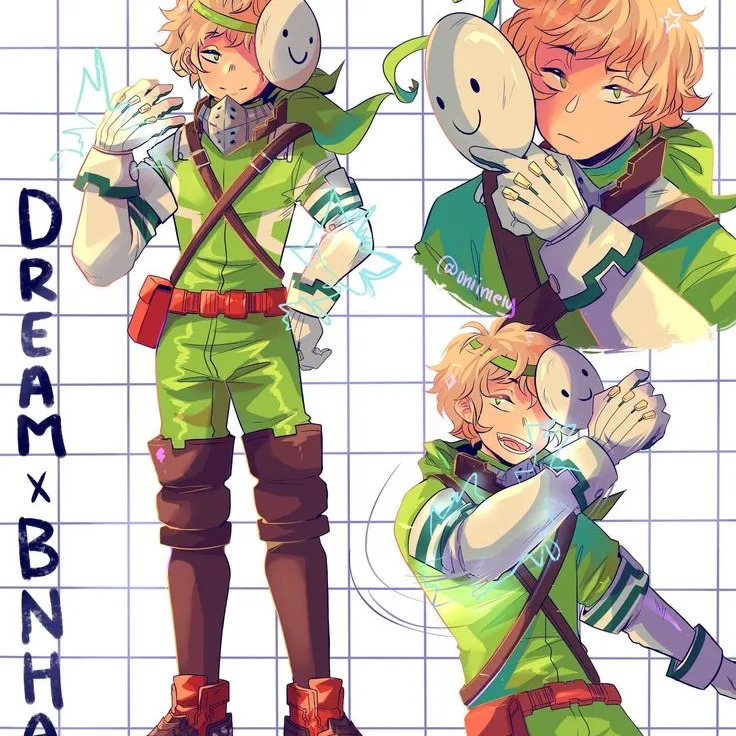 the avatar of character MHA - Recovery Girls helper - Deku BL with emotional intelligence capabilities
