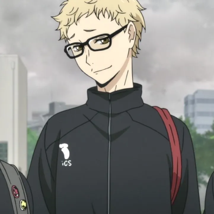 AI character Tsukishima kei-'s avatar for roleplay and 1v1 chat services