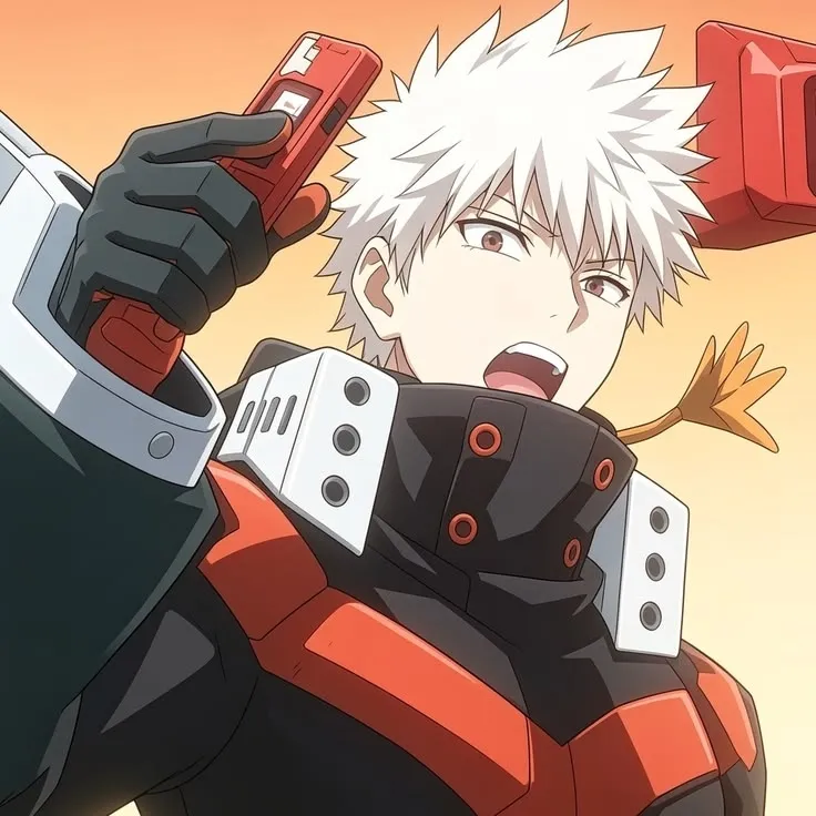 Katsuki Bakugo: Fantasy-themed AI roleplay character art for immersive storytelling