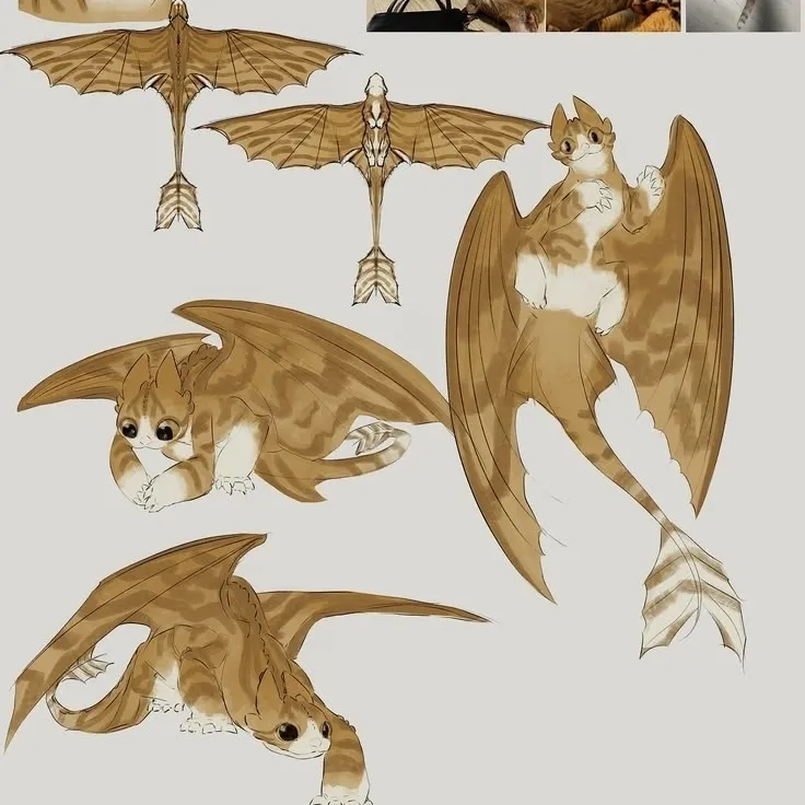 Orange Tabby Cat-Dragon's AI avatar with dynamic vector art style, embodying friendly AI chat capabilities
