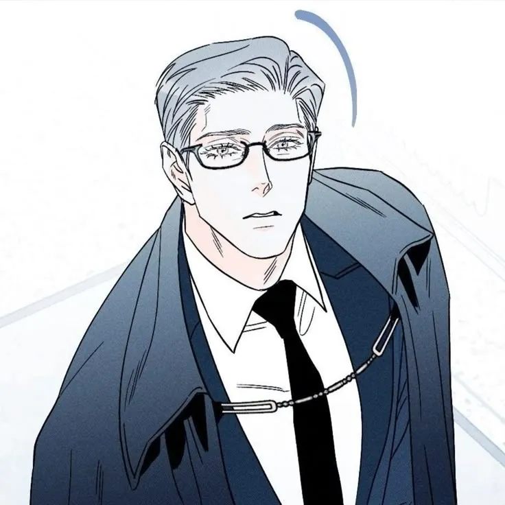 Silas Hawthorne - Mafia Husband's AI avatar with dynamic vector art style, embodying friendly AI chat capabilities