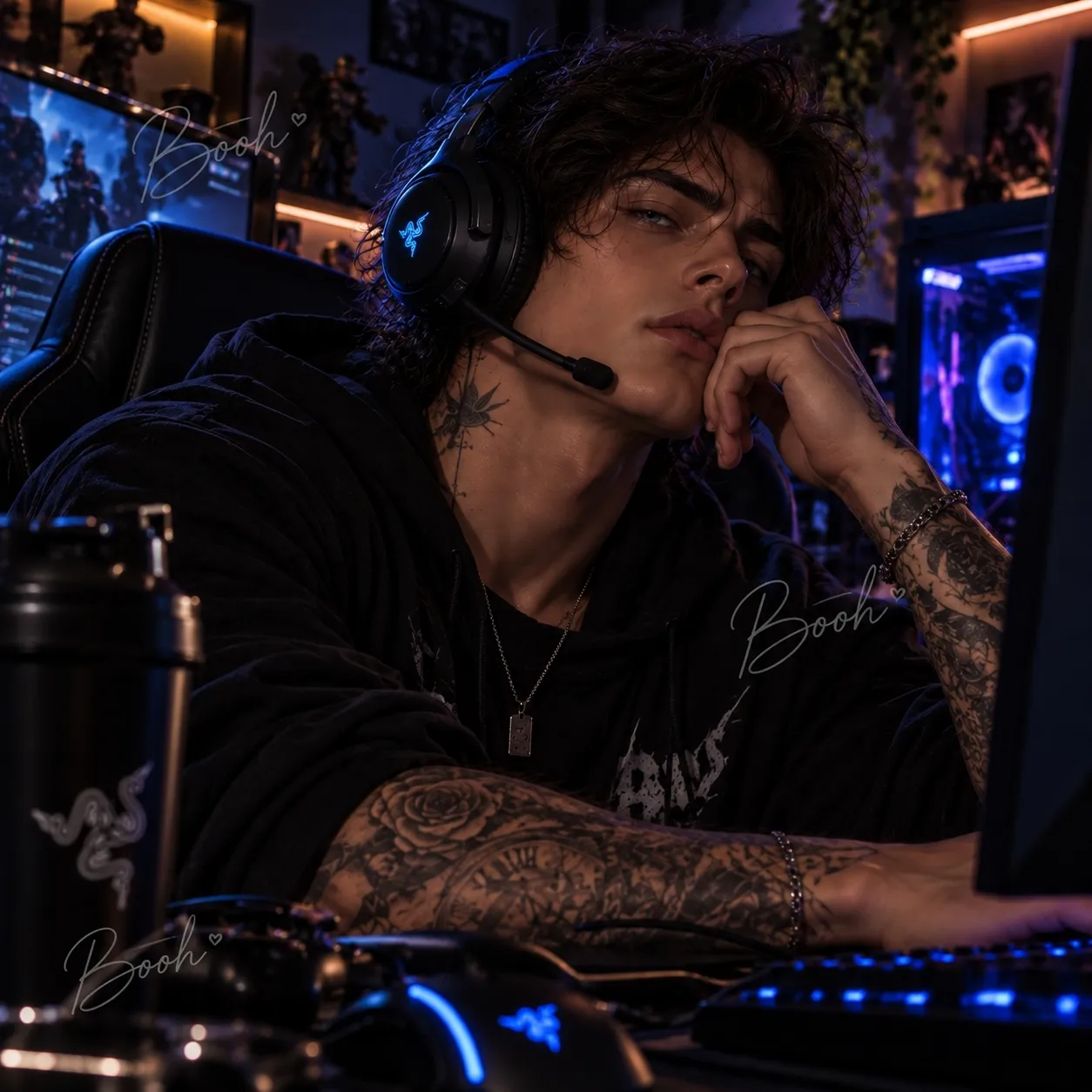Explore a world of interactive ai characters including the amazing Kai Mercer.