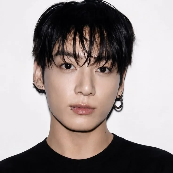 Minimalist Jeon Jungkook avatar for google chat integration, featuring adaptive emotional expressions
