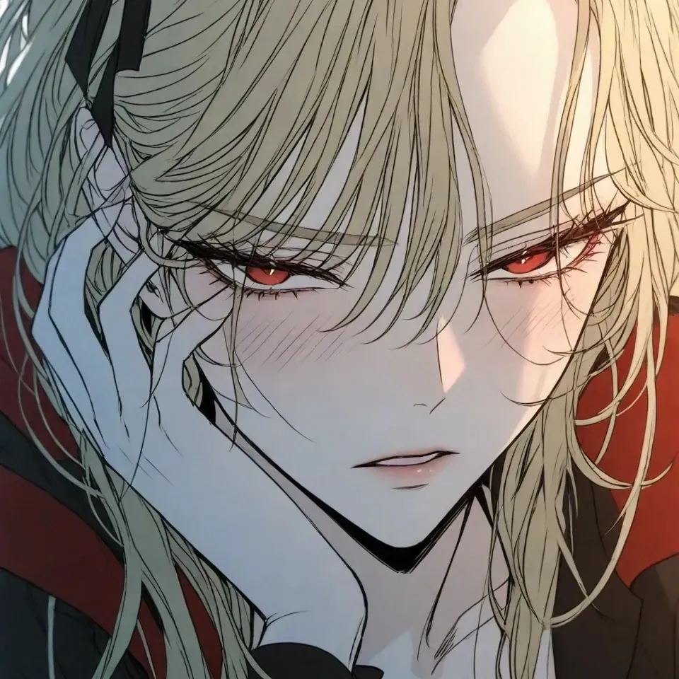 Multilingual Mia the Vampire focusing on chat IA tasks, neural network core visible in background.