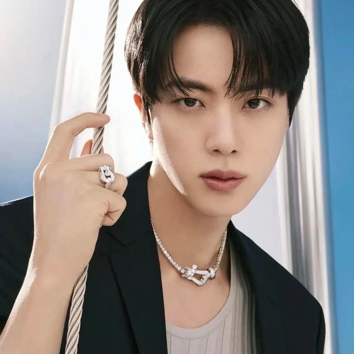 Kim Seokjin's interactive avatar for spicy chat ai and immersive roleplay experiences