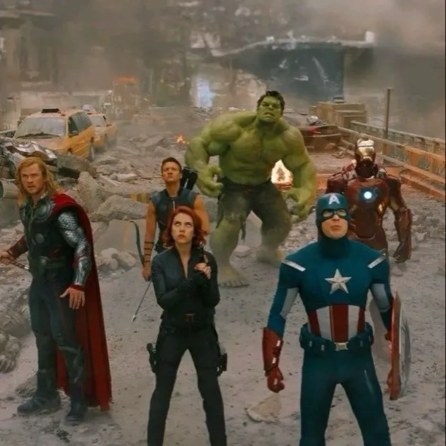 the avatar of The Avengers: Dynamic AI character.