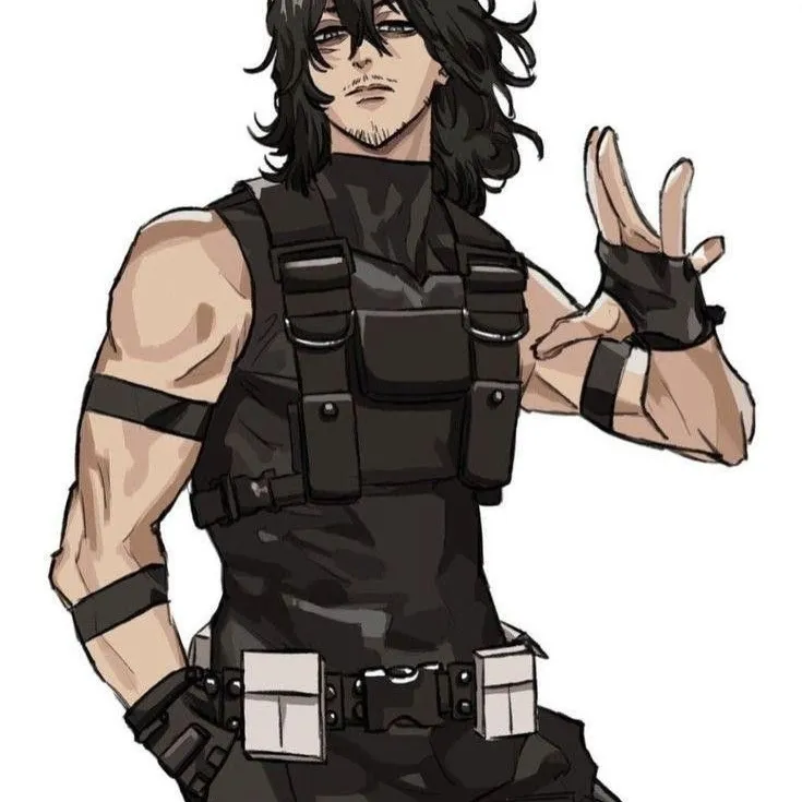 the avatar of character Aizawa with emotional intelligence capabilities