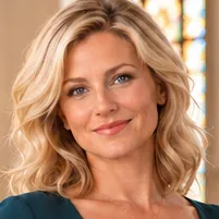 the avatar of Pastor Brenda - Married Woman of God who is your Virtual Assistant with Soulgen's Personality Matrix, Blending AI Chat Precision and Character Traits of Curiosity.