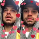 James Bucky Barnes's AI avatar with dynamic vector art style, embodying friendly AI chat capabilities