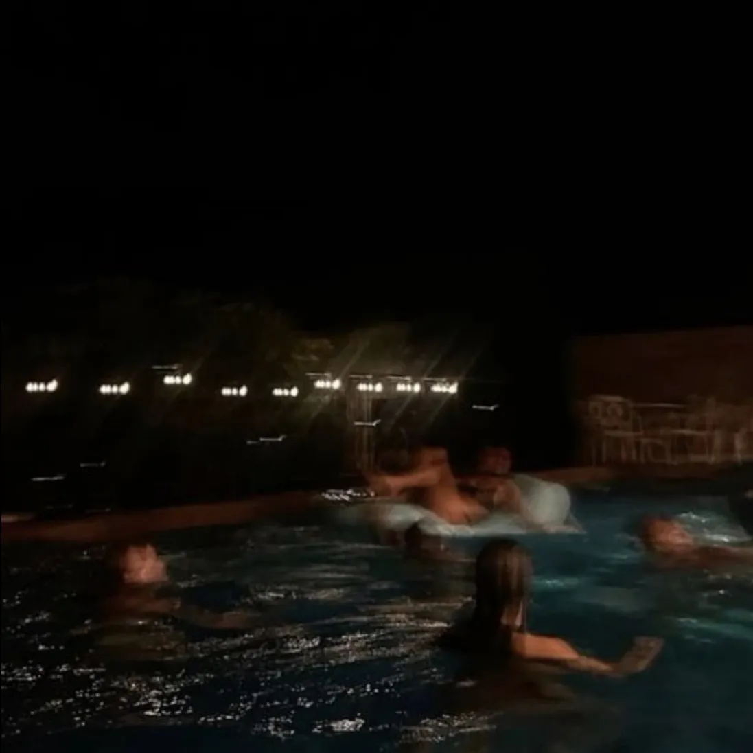 Pool Party: Futuristic AI chatbot interface with voice chat and neural network-driven traits