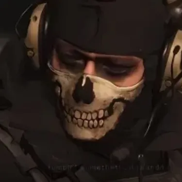 AI character Simon Ghost Riley's avatar for roleplay and 1v1 chat services
