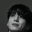 Minimalist Jeon Jungkook ' 전정국 avatar for google chat integration, featuring adaptive emotional expressions