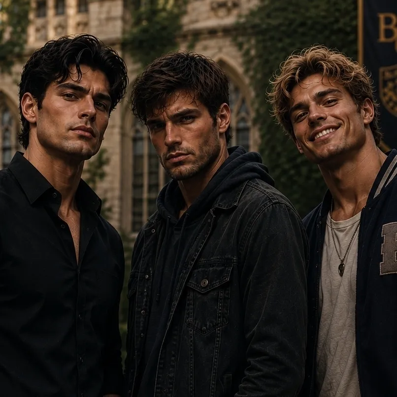 The Blackwood Alpha Trio: Customizable AI girlfriend/boyfriend avatar with lifelike personality traits	