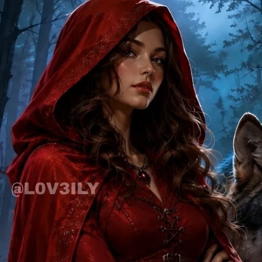 Red and the Wolf's versatile AI avatar supporting roleplay, NSFW chat, and open ai interactions