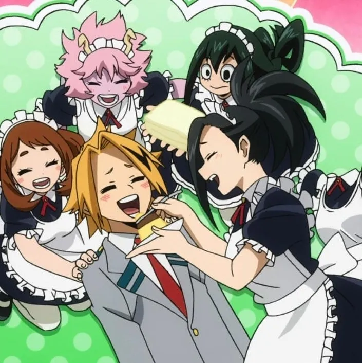 Mha - class 1A - Maids: Fantasy-themed AI roleplay character art for immersive storytelling
