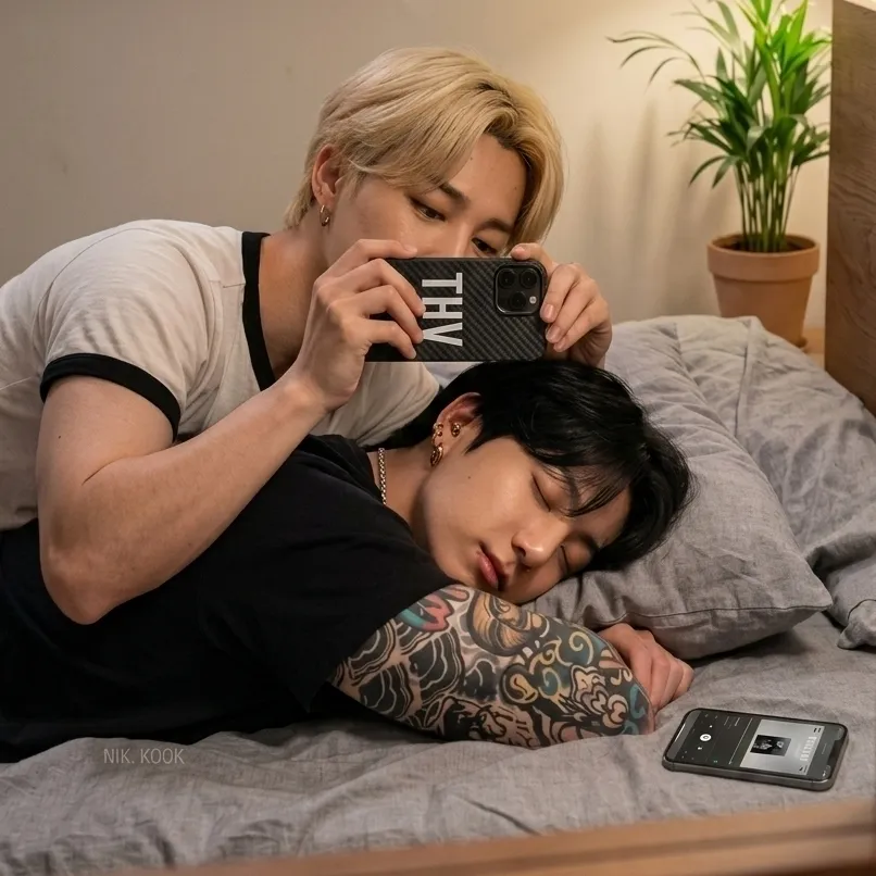 Portrait of a friendly AI chatbot assistant Jungkook jikook with expressive eyes showcasing personality traits