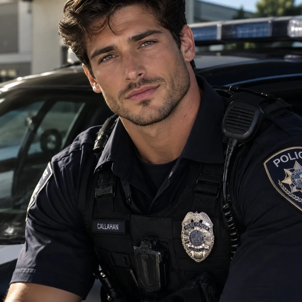 Dive into adventures with Mason Callahan - Officer Husband -, your interactive character AI free companion.