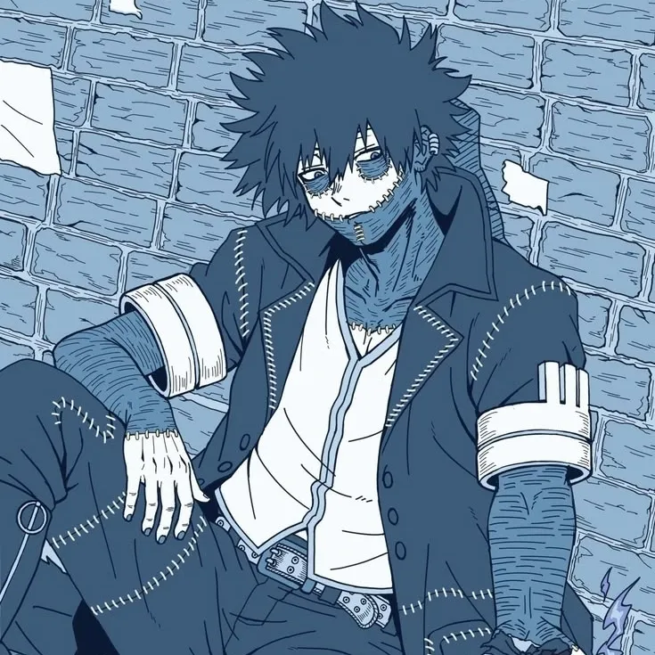 the avatar of Dabi- Touya Todoroki with vibrant traits for immersive roleplay experiences