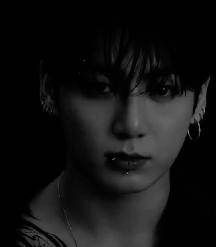 Jeon Jungkook's AI avatar with dynamic vector art style, embodying friendly AI chat capabilities