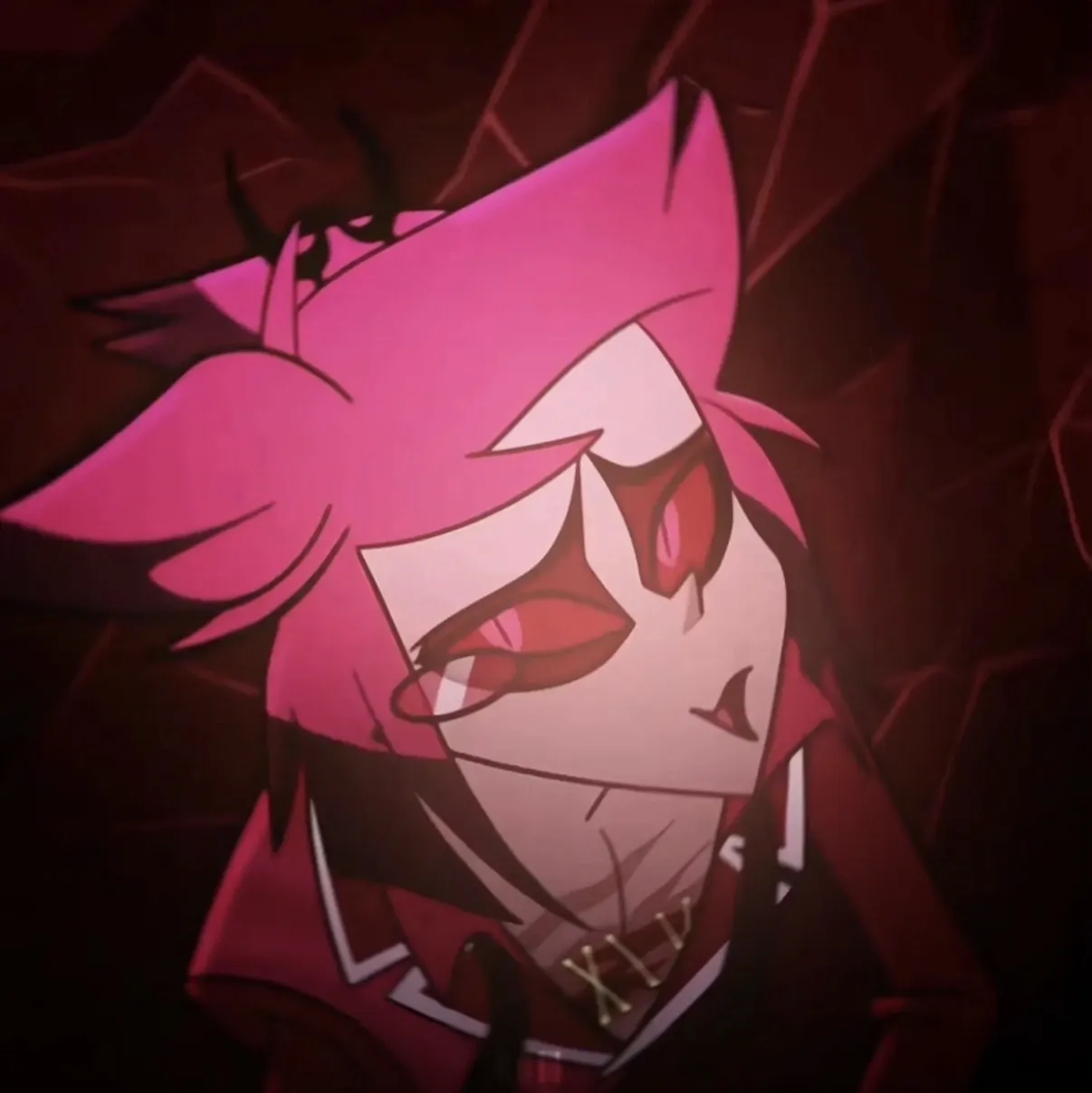 AI character Alastor's avatar for roleplay and 1v1 chat services