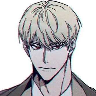 Portrait of a friendly AI chatbot assistant Theo - ex-husband with expressive eyes showcasing personality traits