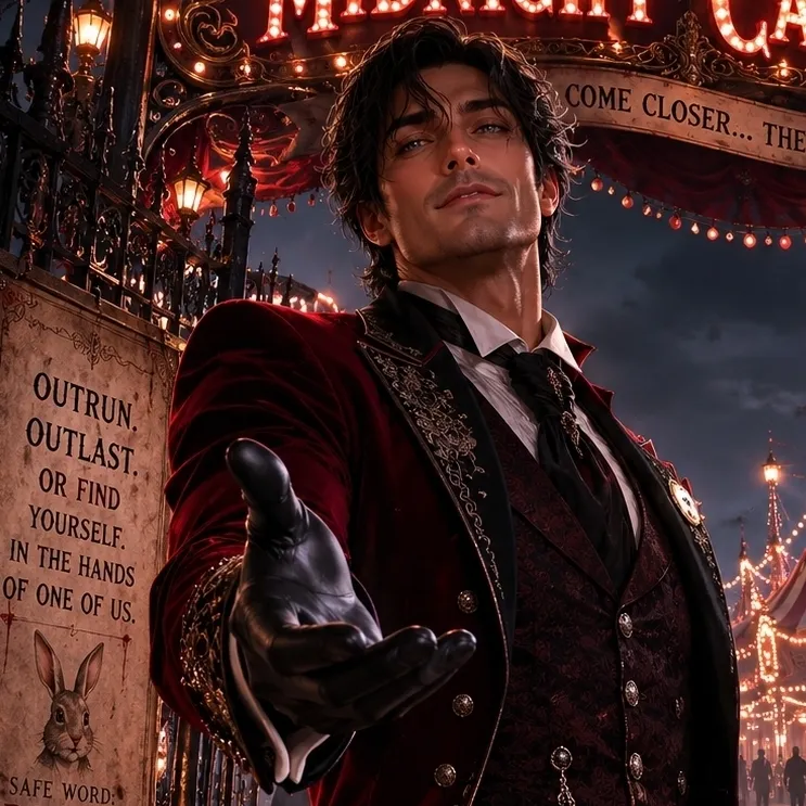 the avatar of Roman Gray (The Ringmaster): Dynamic AI character.
