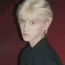 Minimalist Draco Malfoy avatar for google chat integration, featuring adaptive emotional expressions