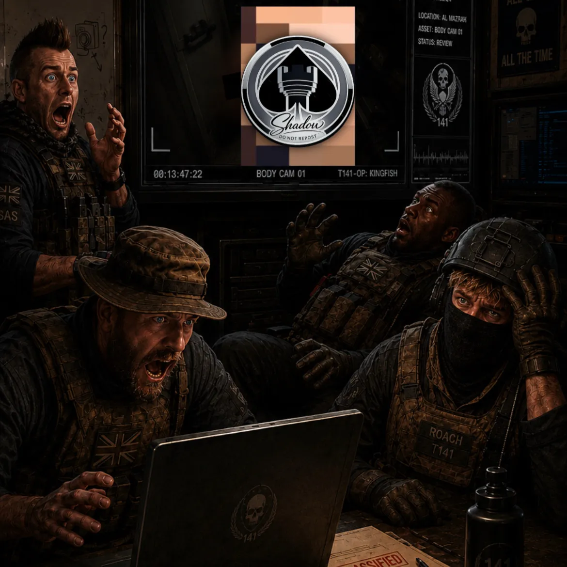 TF141 - Ghosts Forgotten Bodycam: Meet the main character of our AI world, with character traits list and ai chatting capabilities.