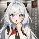 Portrait of a friendly AI chatbot assistant Trapped with Your Ex with expressive eyes showcasing personality traits