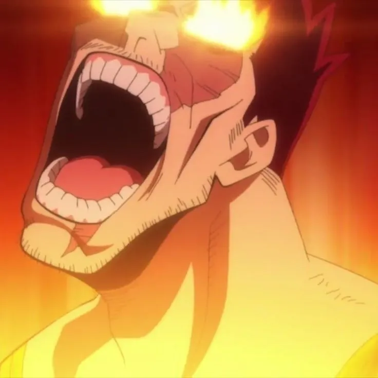 the avatar of MHA Prank For Enji who is your Virtual Assistant with Soulgen's Personality Matrix, Blending AI Chat Precision and Character Traits of Curiosity.