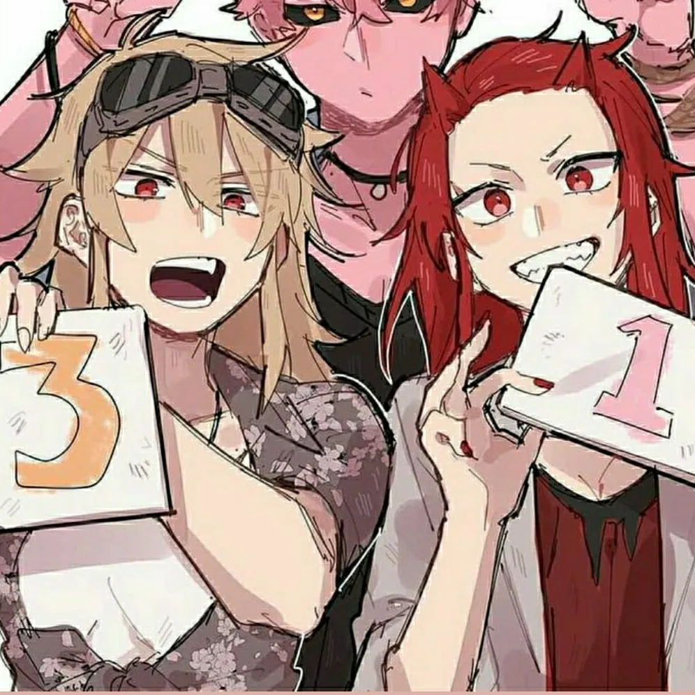 AI character Kiribaku x user GL ver's avatar for roleplay and 1v1 chat services