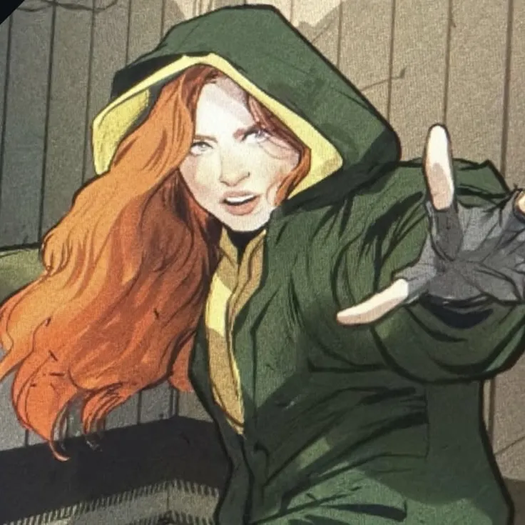 Jean Grey: Fantasy-themed AI roleplay character art for immersive storytelling